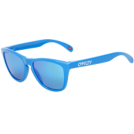 Óculos De Sol Oakley Frogskins Polarizado - Azul Claro