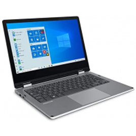 Imagem da oferta Positivo Duo Q432A Notebook 2 em 1 , Intel Atom Quad Core, 4GB RAM, SSD 32 GB, Tela 11,6" LCD, Windows 10, Cinza