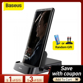 Hub Adaptador Docking Station Baseus USB C Compatível com Samsung S20 e Huawei P40