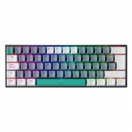 Imagem da oferta Teclado Mecânico Gamer Machenike K500-B61 RGB Switch Huano Brown Cinza - MAC-K500-B61GBR-WW