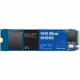 Imagem da oferta SSD WD Blue SN550 NVMe M.2 2TB PCI-Express 3.0 3D NAND Leitura 2600MBs e Gravação 1800MBs - WDS200T2B0C