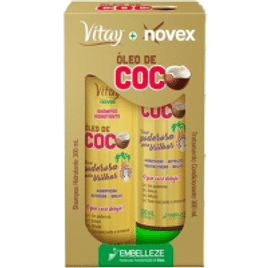 Imagem da oferta 2 Kits Shampoo e Condicionador Novex Óleo de Coco 300ml