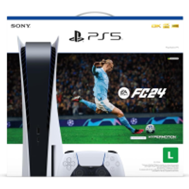 Imagem da oferta Console PlayStation 5 - PS5 Sony (Com leitor de Disco) + Jogo EA Sports FC 24 (Digital)