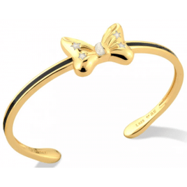 Imagem da oferta Bracelete Life Laço Disney Banhado Ouro Amarelo Esmaltado
