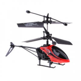 Mini Helicóptero 2 Canais com Controle Remoto