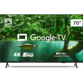 Imagem da oferta Smart TV Philips 70" 4K Ultra HD WI-FI HDMI Dolby Vision/Atmos Google TV - 70PUG7408