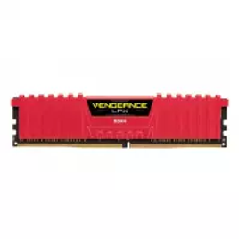 Imagem da oferta Memória RAM Corsair Vengeance LPX Vermelho 4GB (1x4) 2400mhz DDR4 - CMK4GX4M1A2400C16R