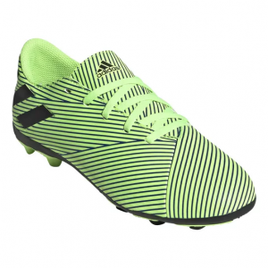 Imagem da oferta Chuteira Campo Juvenil Adidas Nemeziz 19 4 FG - Verde e Preto