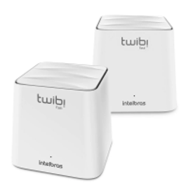 Imagem da oferta Kit Roteador Wireless Intelbras Twibi Fast Branco - 2 Unidades