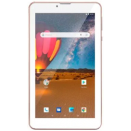 Imagem da oferta Tablet Multilaser M7 3G Plus Dual Chip Quad Core 1GB RAM 16GB Tela 7" Rosa - NB305