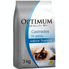 Imagem da oferta Ração Optimum para Gatos Adultos Castrados 1+ anos sabor Frango