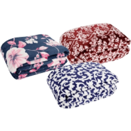 Imagem da oferta Manta Cobertor Queen Comfy Estampado - Basic+