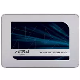 Imagem da oferta SSD Crucial MX500 500GB SATA Leitura 560MB/s Gravação 510MB/s - CT500MX500SSD1