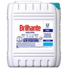 Sabão Líquido Brilhante Ação Total Profissional Sem Perfume 7l