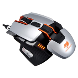 Imagem da oferta Mouse Gaming Laser 8200Dpi Com Peso Ajustável 700M Silver Cougar