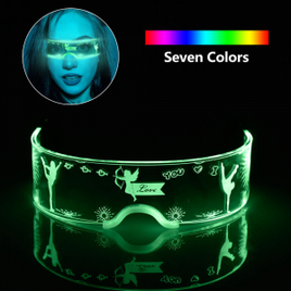 Imagem da oferta Óculos Luminoso LED 7 Cores