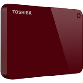 Imagem da oferta HD Externo Portátil Toshiba Canvio Advance 1TB Vermelho USB 3.0 - HDTC910XR3AA