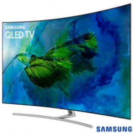 Imagem da oferta Smart TV QLED Curva 65" Ultra HD 4K Samsung Q8C 4 HDMI 3 USB Wi-Fi 240Hz - QN65Q8CAMGXZD