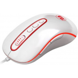 Imagem da oferta Mouse Gamer Redragon Phoenix Lunar White RGB 4000DPI 9 Botões