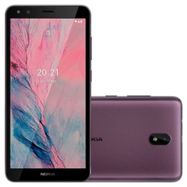 Imagem da oferta Smartphone Nokia C01 Plus NK041 Roxo 32GB 4G Tela 545” Dual Chip 1GB RAM e Câmera 50MP + Selfie 50MP