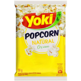 Imagem da oferta 4 Unidades Popcorn Micro Natural Yoki 50g