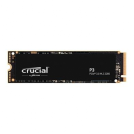 SSD Crucial P3 500 Go NVMe PCIe M.2 - 3500 Mo/s Lecture - Neuf Sous Blister