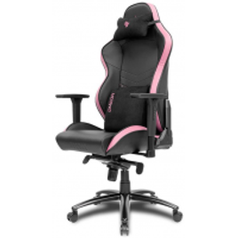 Imagem da oferta Cadeira Gamer Pichau Omega Preta e Rosa - PG-OMG-PNK01
