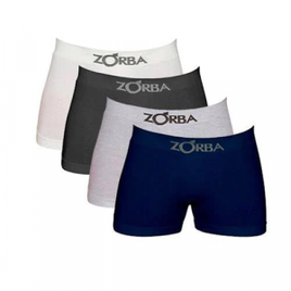 Kit 6 Cuecas Box Boxer Zorba Adulto Masculino 781 - Sortida