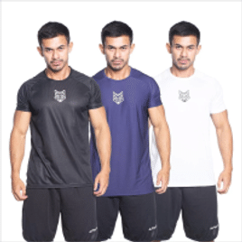 Imagem da oferta Kit 3 Camisetas Masculina Dry Alpha Co