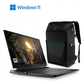 Imagem da oferta Kit Notebook Gamer Dell Alienware M15 R6 i7-11800H 16GB SSD 1TB Tela 15.6” FHD RTX 3070 W11 + Mochila Dell Gaming 17"