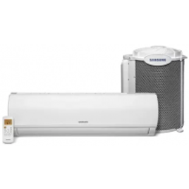 Imagem da oferta Ar Condicionado Split Hi Wall Samsung Max Plus com Modo Turbo 12.000 BTU/h Frio - AR12TRHQCURNAZ