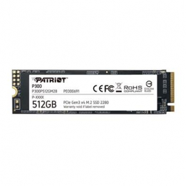 Imagem da oferta SSD Patriot P300 512GB M.2 2280 PCIe GEN3X4 - P300P512GM28
