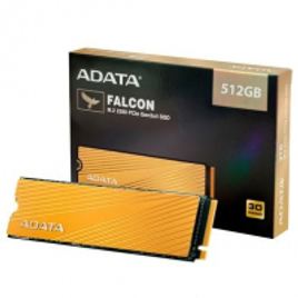 Imagem da oferta SSD Adata Falcon 512GB M.2 PCIe Leituras: 3100MB/s e Gravações: 1500MB/s - AFALCON-512G-C