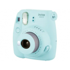 Imagem da oferta Câmera Instantânea Fujifilm Instax Mini 9  - Azul Aqua