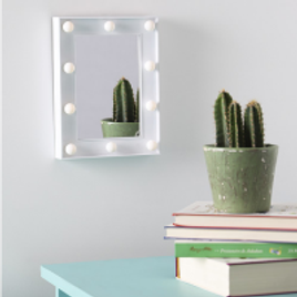Imagem da oferta Espelho Decorativo com LED Flash 19,9 x 14,9 x 4,5 cm- Orb