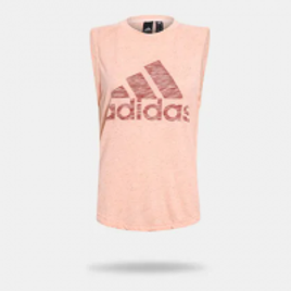 Imagem da oferta Camiseta Regata Adidas ID Winners Muscle Coral Feminina Coral