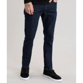 Imagem da oferta Calça Jeans Masculina Slim  Azul Escuro 36
