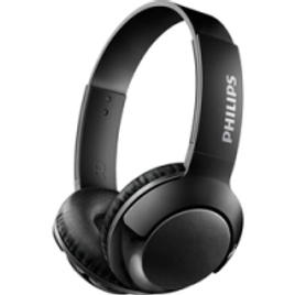 Imagem da oferta Fone de Ouvido Philips Bluetooth Preto Sem Fio Shb3075bk/00 Bass+ com Microfone
