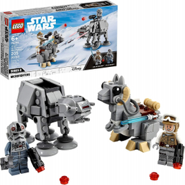Imagem da oferta Brinquedo Lego Star Wars Microfighters AT-AT VS. Tauntaun 205 Peças - 75298