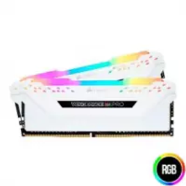 Imagem da oferta Memoria RAM Corsair Vengeance RGB PRO 16GB (2x8) DDR4 3200Mhz - CMW16GX4M2C3200C16W