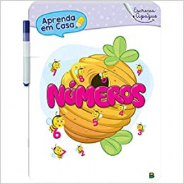 Imagem da oferta Livro Infantil Aprenda em Casa Escreva e Apague: Números - Todolivro Ltda.
