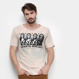 Imagem da oferta Camiseta Bossa Brasil Macacos Masculina