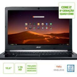 Imagem da oferta Notebook Acer Aspire 5 A515-51-C0ZG Intel Core i7-8550U 8GB RAM 1TB Tela HD 15.6" Linux