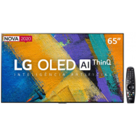 Imagem da oferta Smart TV OLED 65" UHD 4K LG OLED65GX Wi-Fi Bluetooth HDR Inteligência Artificial ThinQ AI Hands Free