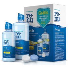 Imagem da oferta Kit Renu Fresh para Lentes Solução 355ml + Solução com 120ml + Estojo para Lentes