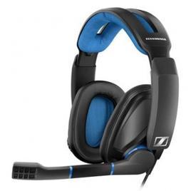 Imagem da oferta Headset Gamer Epos Sennheiser GSP 300 Preto e Azul P2 - 1000238