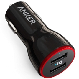 Imagem da oferta Carregador Veicular Anker PowerDrive 2 portas USB 24W de potência