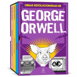Livro - As obras revolucionárias de George Orwell- Box com 3 livros