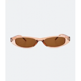 Óculos de Sol Modelo Quadrado Marrom - Feminino