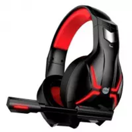 Imagem da oferta Headset Gamer Dazz Titan, Drivers 40mm, Preto Vermelho, ED01SC624848
